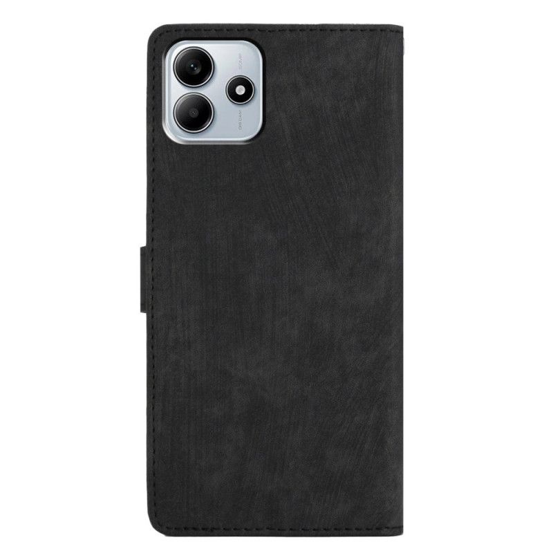 Lederhüllen Für Xiaomi Redmi Note 14 5g Wildlederoptik Mit Riemen