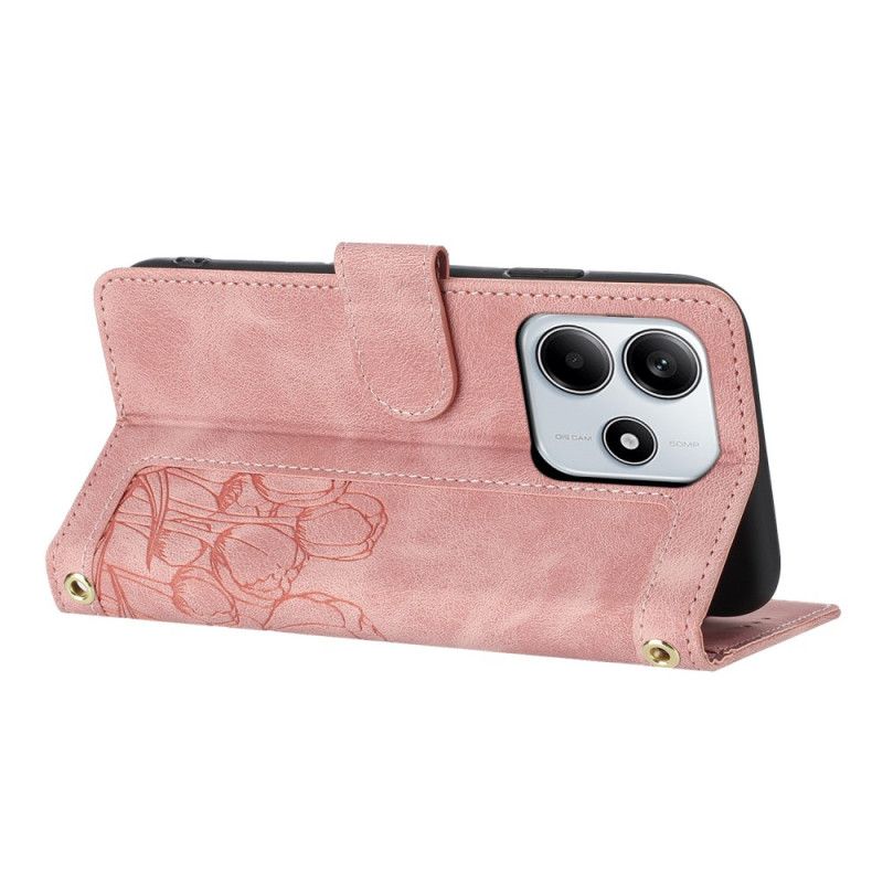 Lederhüllen Xiaomi Redmi Note 14 5g Handyhülle Geldbörse Mit 5 Kartenfächern