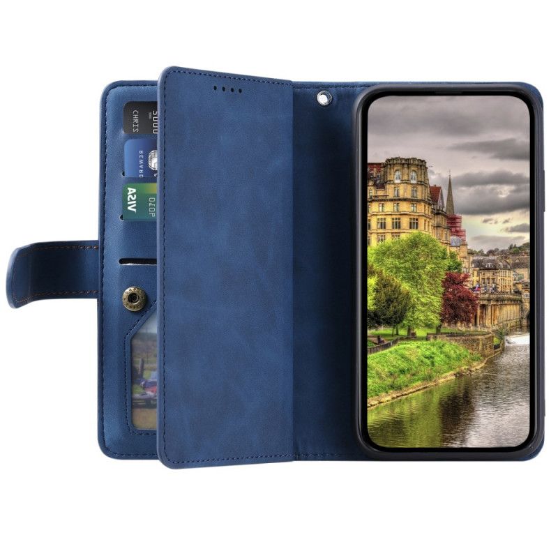 Lederhüllen Xiaomi Redmi Note 14 5g Handyhülle Kartenetui Mit 9 Fächern