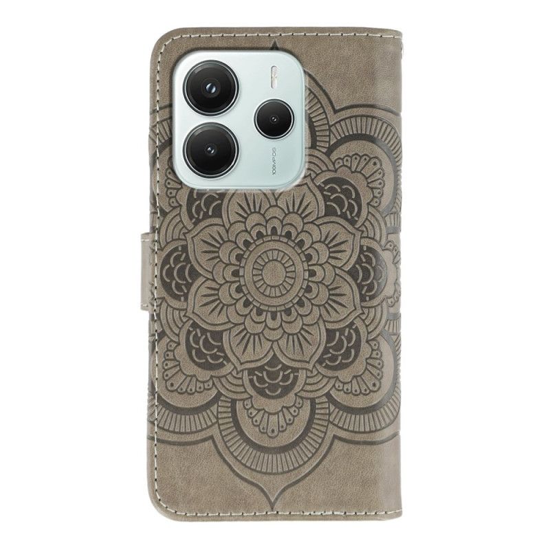 Lederhüllen Xiaomi Redmi Note 14 5g Handyhülle Mandala-design