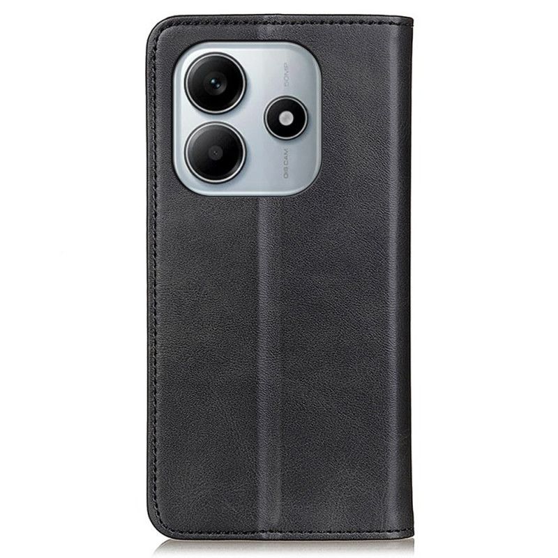 Lederhüllen Xiaomi Redmi Note 14 5g Handyhülle Strukturiertes Leder