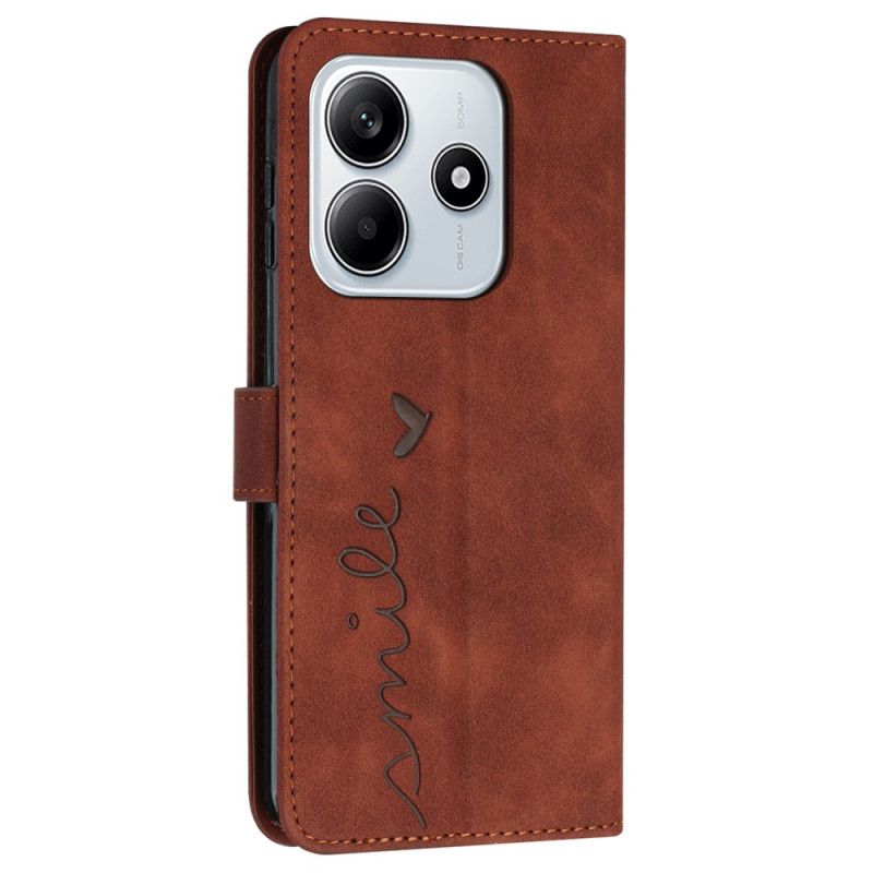Lederhüllen Xiaomi Redmi Note 14 5g Wildlederoptik