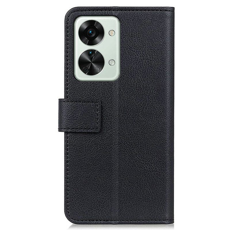 Flip Case Für OnePlus Nord 2T 5G Klassisch