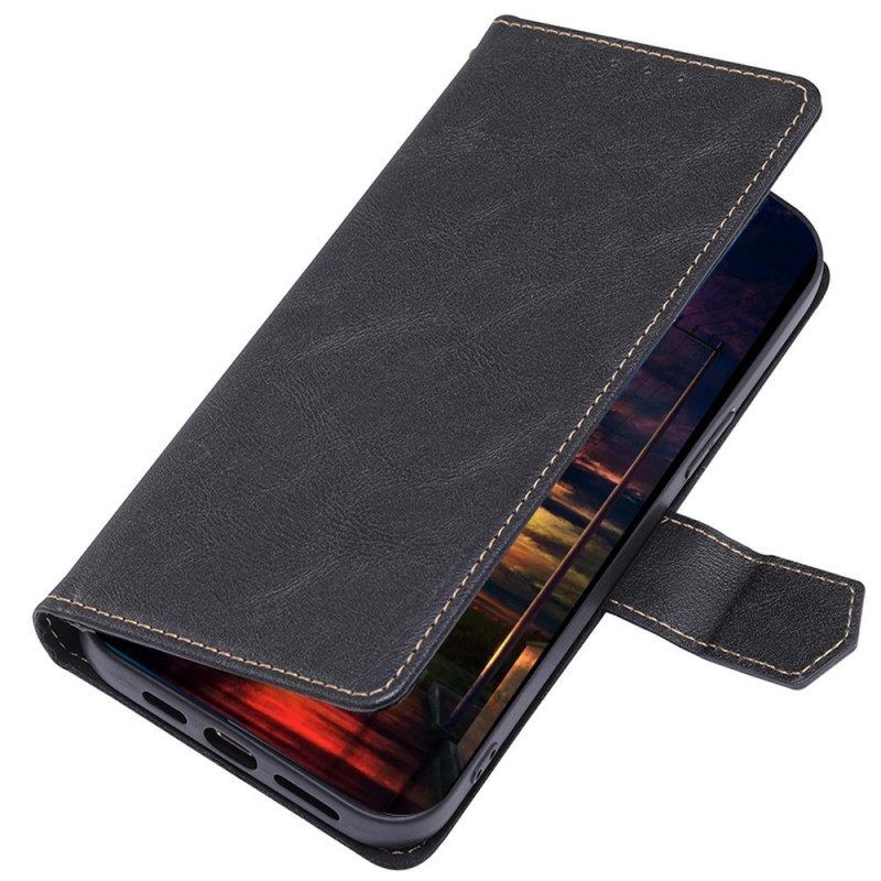 Flip Case Für OnePlus Nord 2T 5G Rfid-ledereffekt