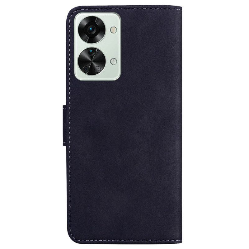 Flip Case Für OnePlus Nord 2T 5G Schmetterlingsmuster