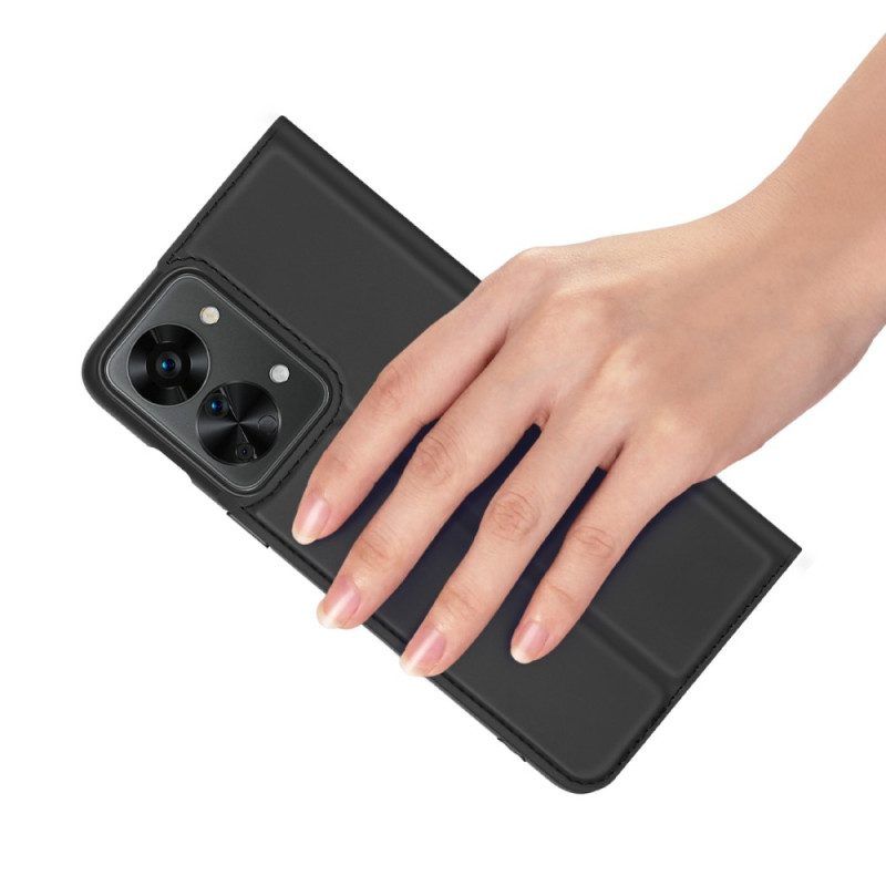 Schutzhülle Für OnePlus Nord 2T 5G Flip Case Skin Pro Dux Ducis