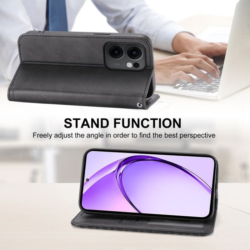 Flip Case Für Oppo Reno 13f 4g / 5g / 13 Fs 5g Rauten Und Riemen