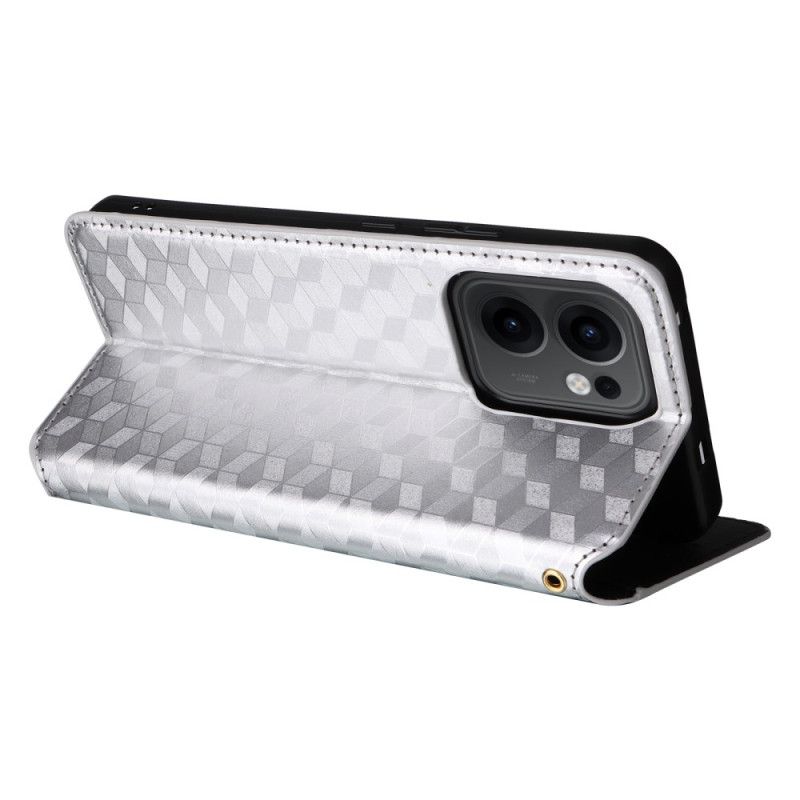 Flip Case Oppo Reno 13f 4g / 5g / 13 Fs 5g 3d-diamanten