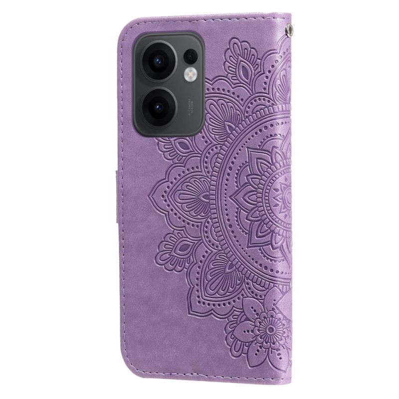 Lederhüllen Für Oppo Reno 13f 4g / 5g / 13 Fs 5g Mandala-print