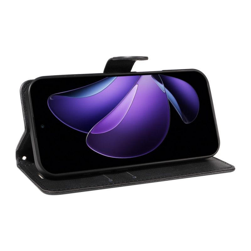 Lederhüllen Oppo Reno 13f 4g / 5g / 13 Fs 5g Glattes Kunstleder