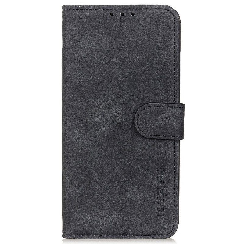 Flip Case Für OnePlus Nord CE 2 Lite 5G Khazneh Vintage-ledereffekt