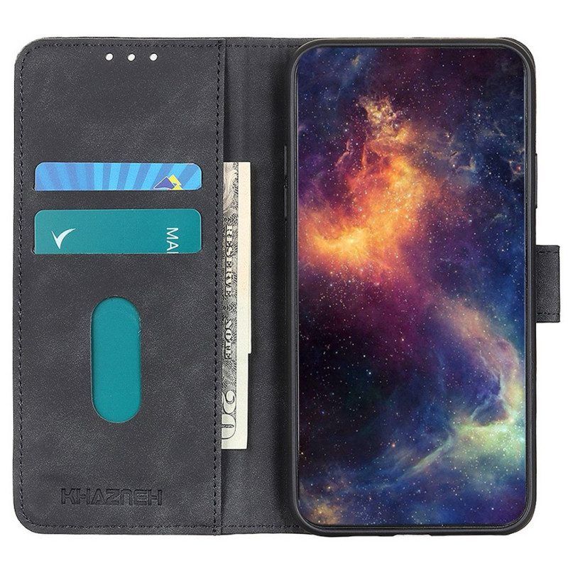 Flip Case Für OnePlus Nord CE 2 Lite 5G Khazneh Vintage-ledereffekt