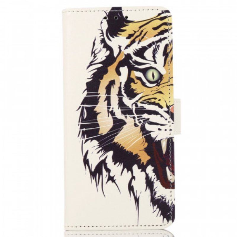 Flip Case Für OnePlus Nord CE 2 Lite 5G Wilder Tiger