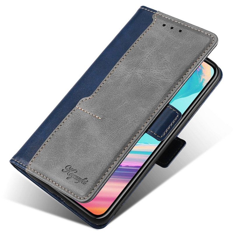 Flip Case Für OnePlus Nord CE 2 Lite 5G Zweifarbig