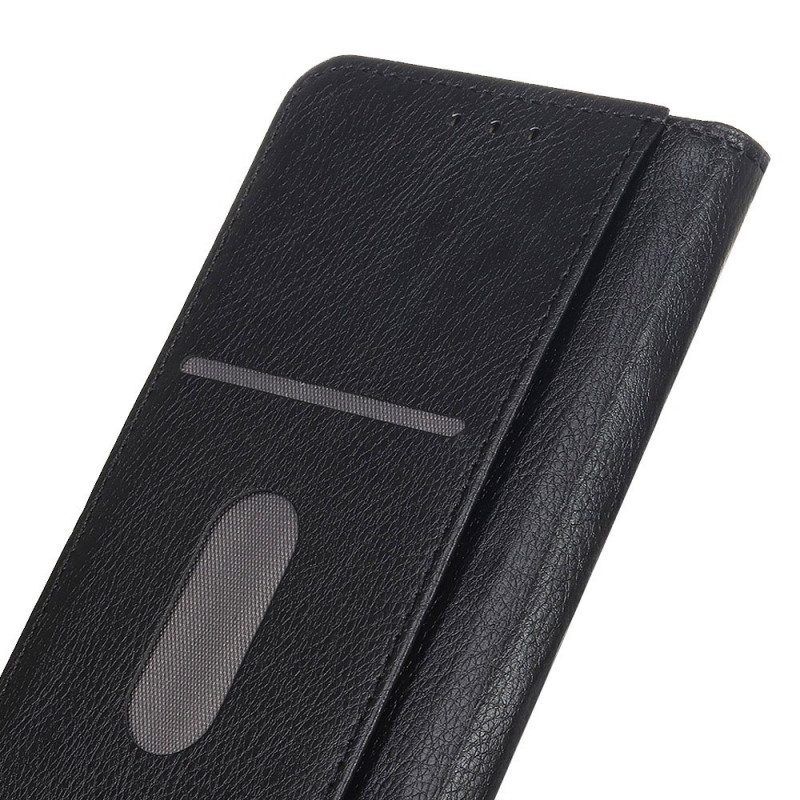 Schutzhülle Für OnePlus Nord CE 2 Lite 5G Flip Case Litschi-spaltleder