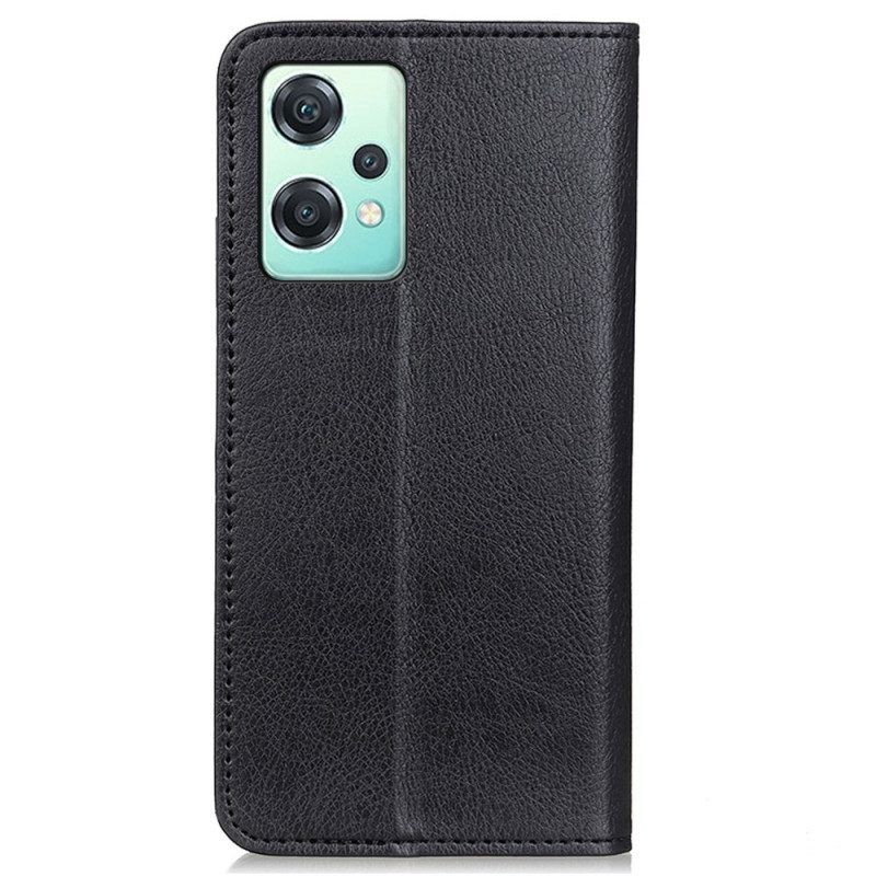 Schutzhülle Für OnePlus Nord CE 2 Lite 5G Flip Case Litschi-spaltleder