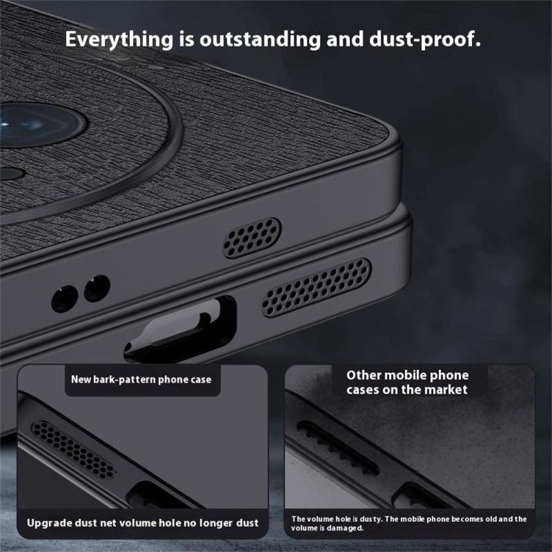 Hülle Vivo X200 Pro Handyhülle Holzstruktur