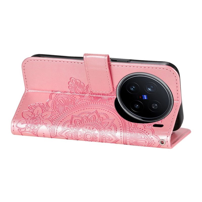 Lederhüllen Vivo X200 Pro Handyhülle Mandala-muster