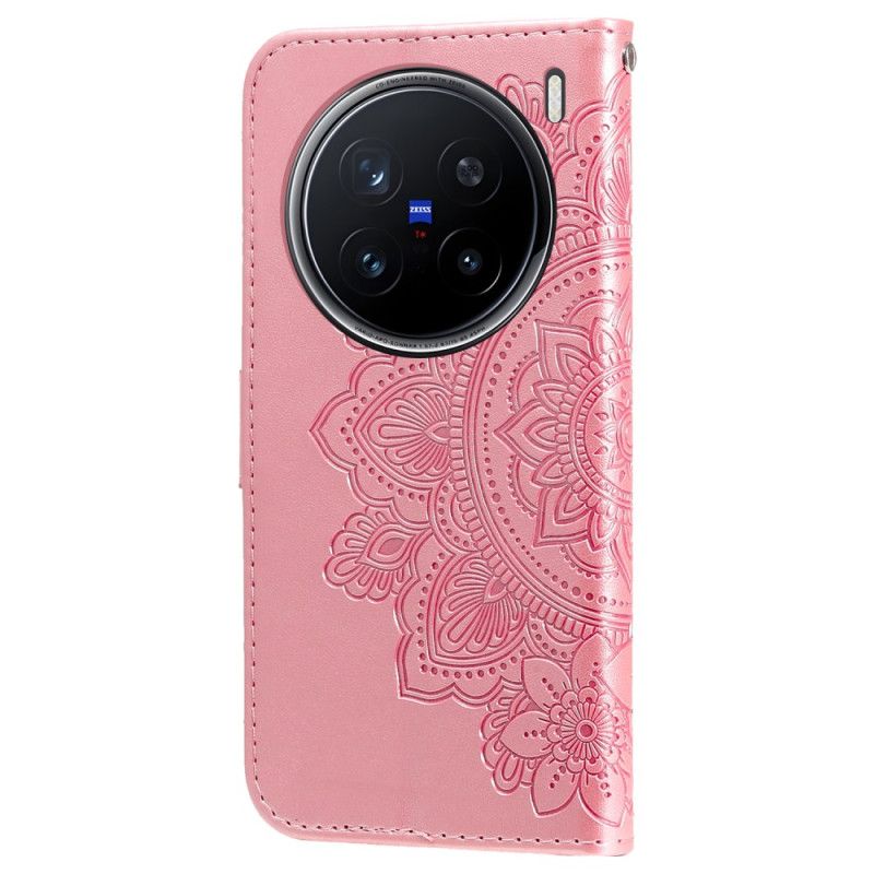 Lederhüllen Vivo X200 Pro Handyhülle Mandala-muster