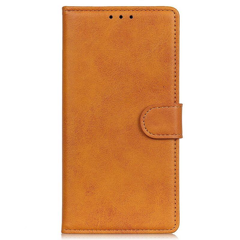 Flip Case Für Honor 50 Kunstleder Mit Mattem Finish