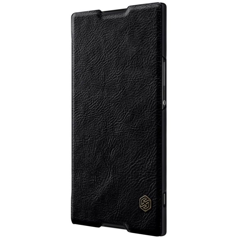 Flip Case Für Sony Xperia XA1 Ultra Weiß Nillkin-Qin-Serie