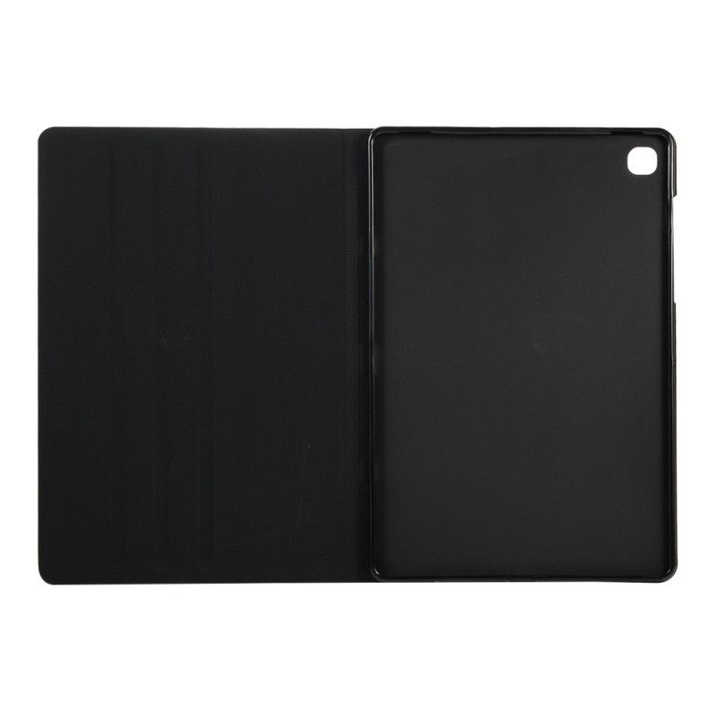 Case Für Samsung Galaxy Tab S6 Lite Schwarz Einzigartiges Kunstleder