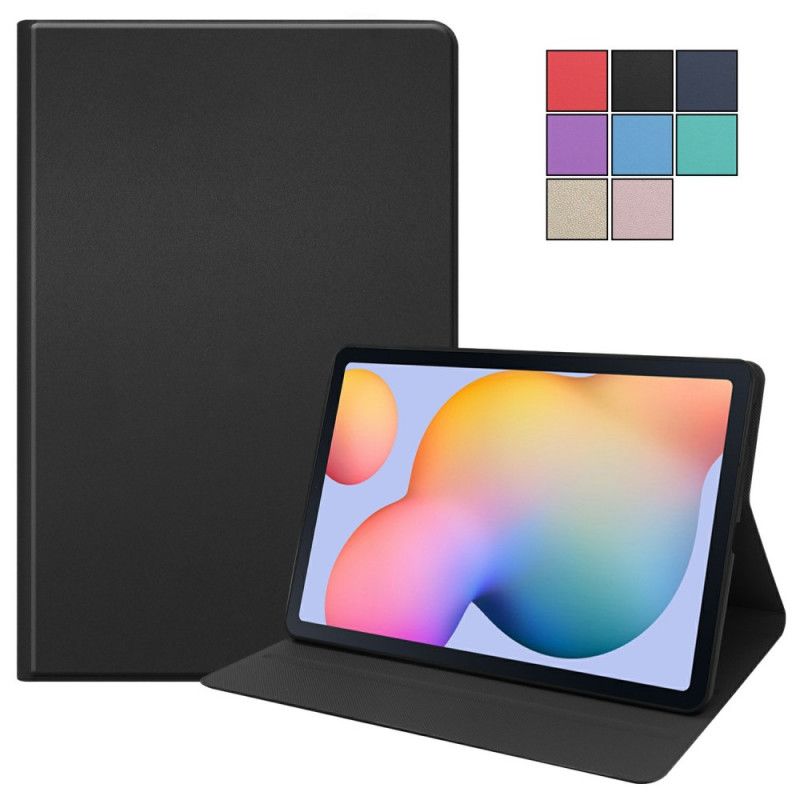 Case Samsung Galaxy Tab S6 Lite Schwarz Kunstleder