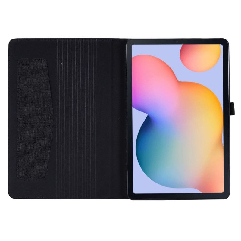 Case Samsung Galaxy Tab S6 Lite Schwarz Stoff