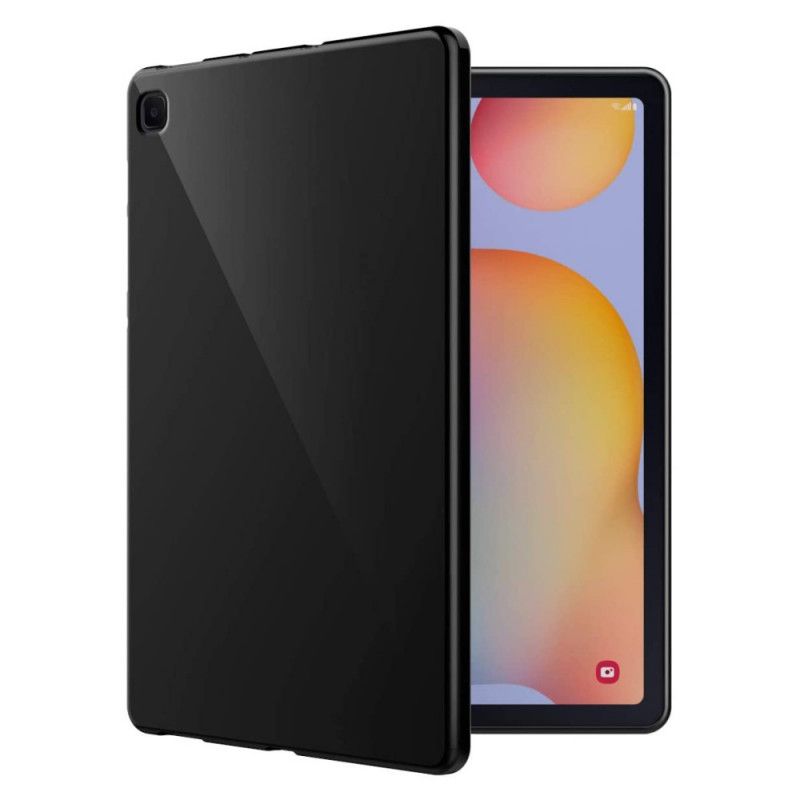 Hülle Samsung Galaxy Tab S6 Lite Schwarz Matt Gefrostet