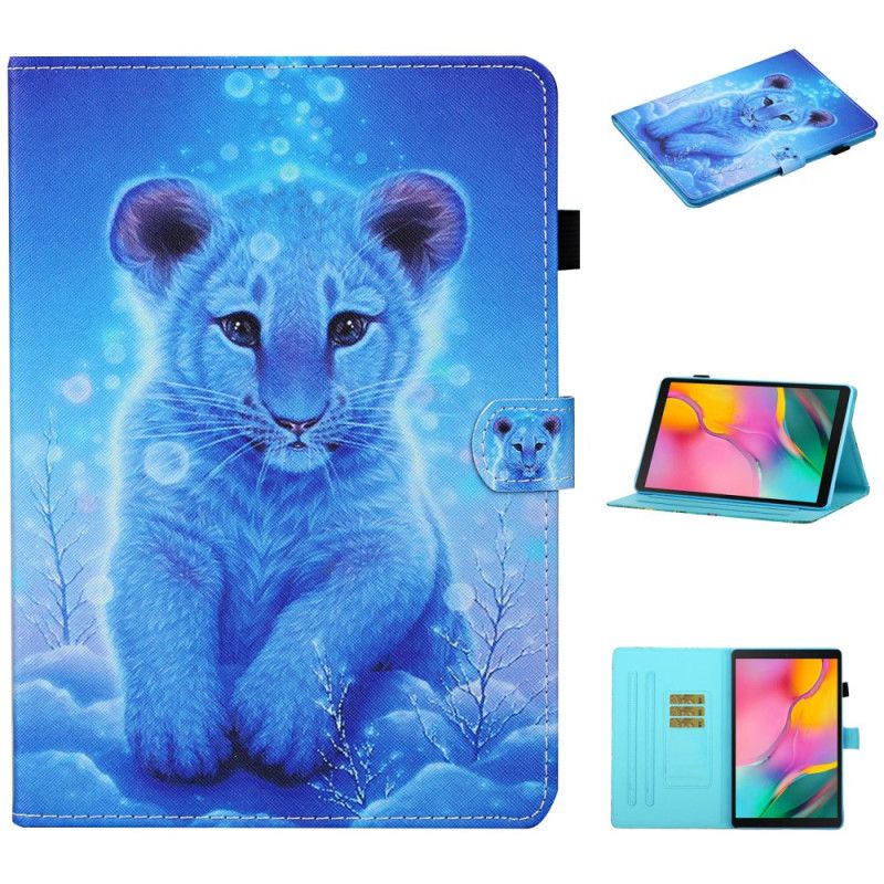Lederhüllen Für Samsung Galaxy Tab S6 Lite Tigerbaby