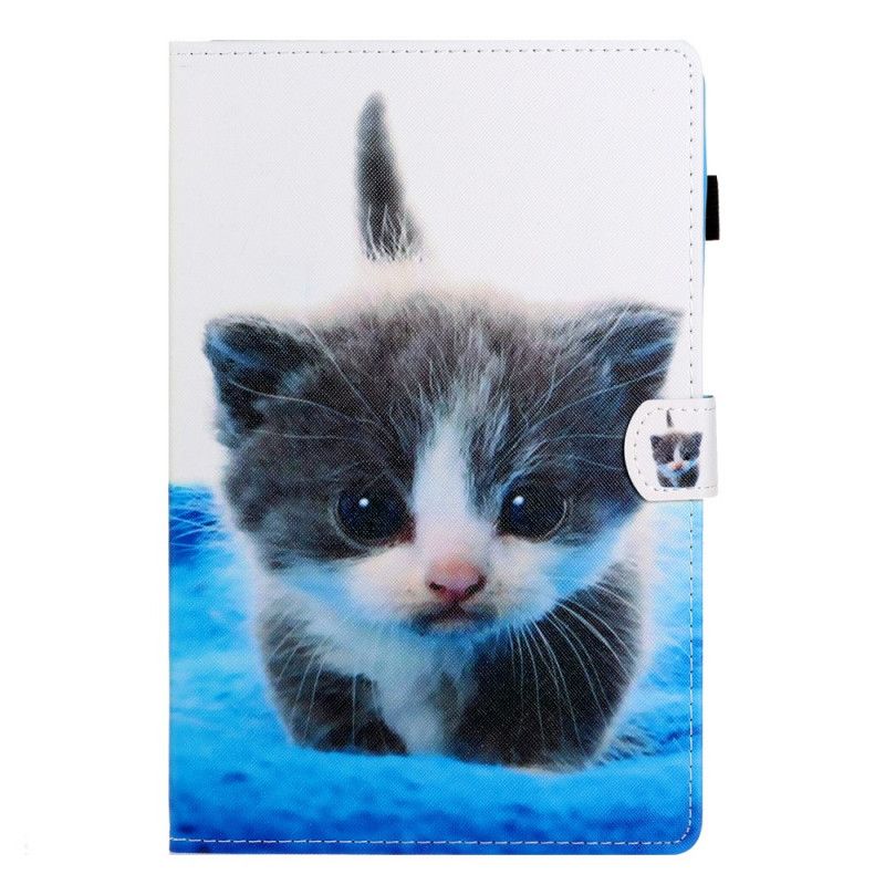 Lederhüllen Samsung Galaxy Tab S6 Lite Kätzchen
