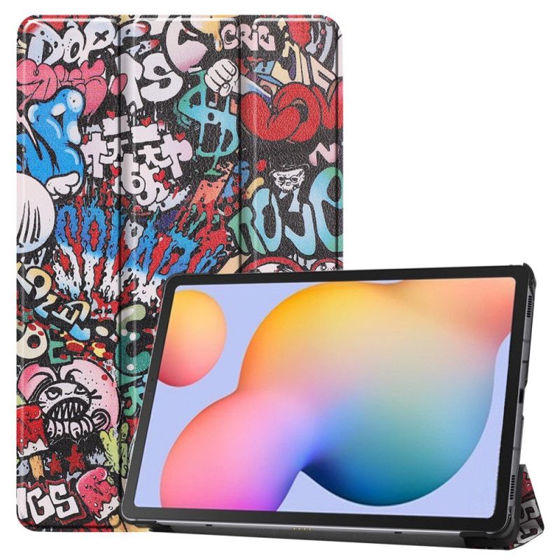 Smart Case Samsung Galaxy Tab S6 Lite Graffiti Spaß