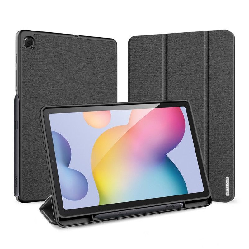 Smart Case Samsung Galaxy Tab S6 Lite Schwarz Domo Serie Dux-Ducis Stifthalter