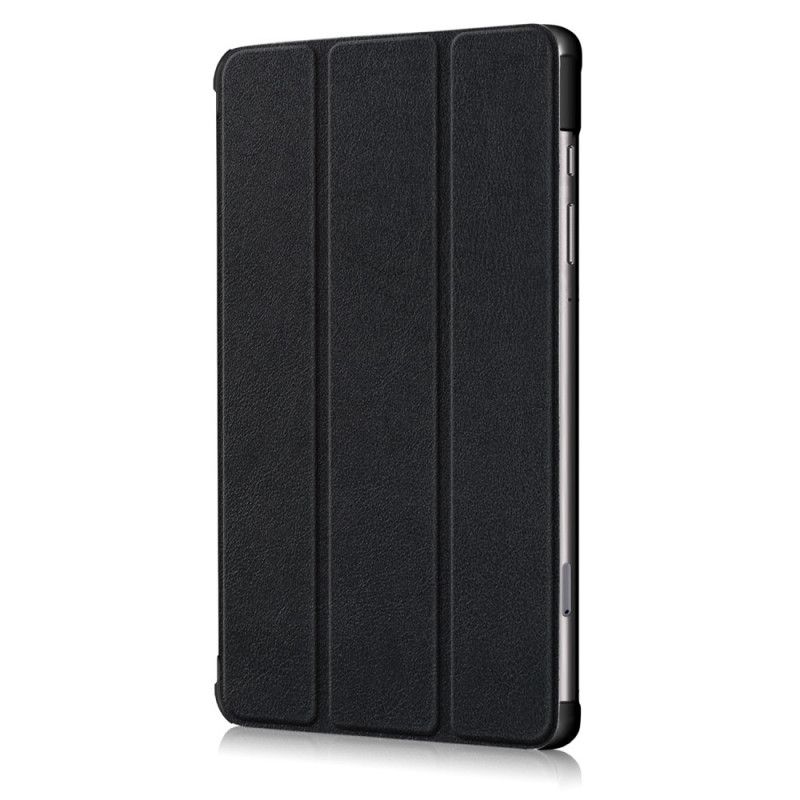 Smart Case Samsung Galaxy Tab S6 Lite Schwarz Kunstleder Verstärkte Ecken