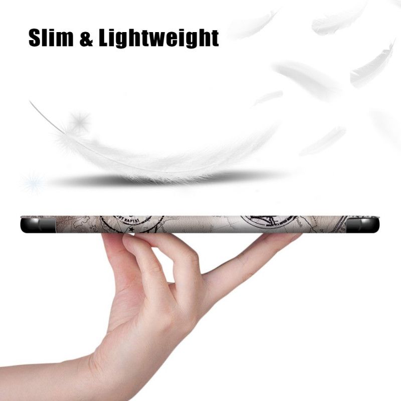 Smart Case Samsung Galaxy Tab S6 Lite Verstärkter Retro-Eiffelturm