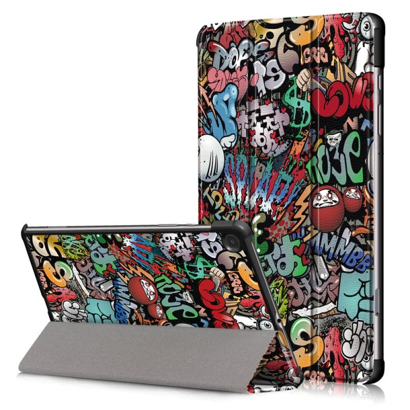 Smart Case Samsung Galaxy Tab S6 Lite Verstärktes Graffiti