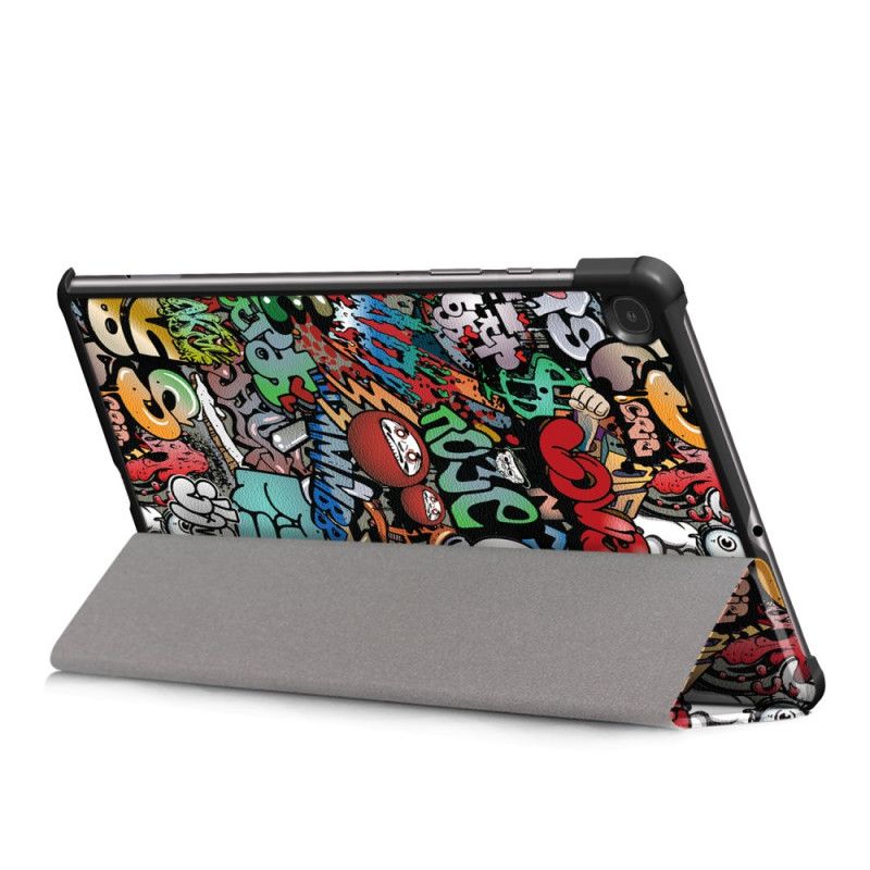 Smart Case Samsung Galaxy Tab S6 Lite Verstärktes Graffiti