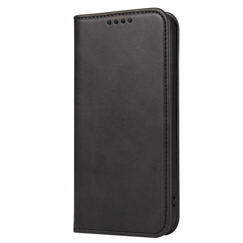 Flip Case Für Samsung Galaxy S21 Ultra 5G Schwarz Business Style Plus Ledereffekt