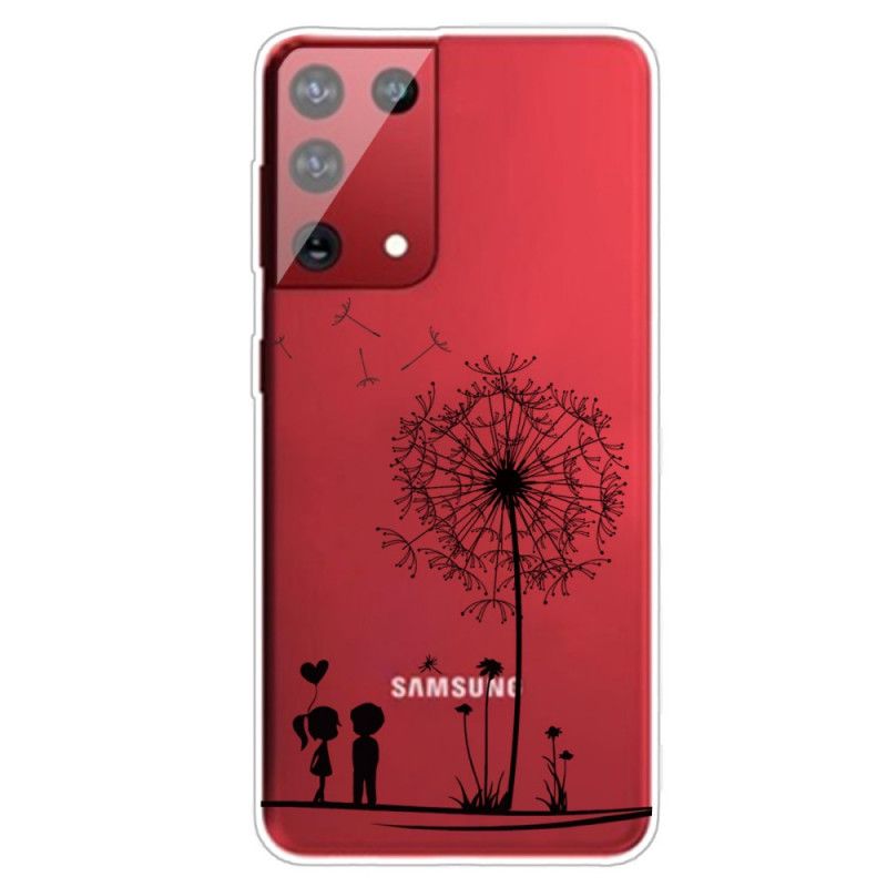 Hülle Für Samsung Galaxy S21 Ultra 5G Löwenzahnliebe