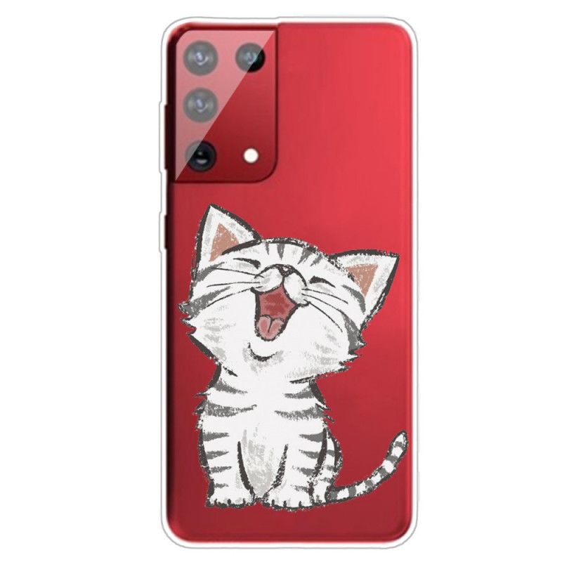 Hülle Samsung Galaxy S21 Ultra 5G Charmante Katze