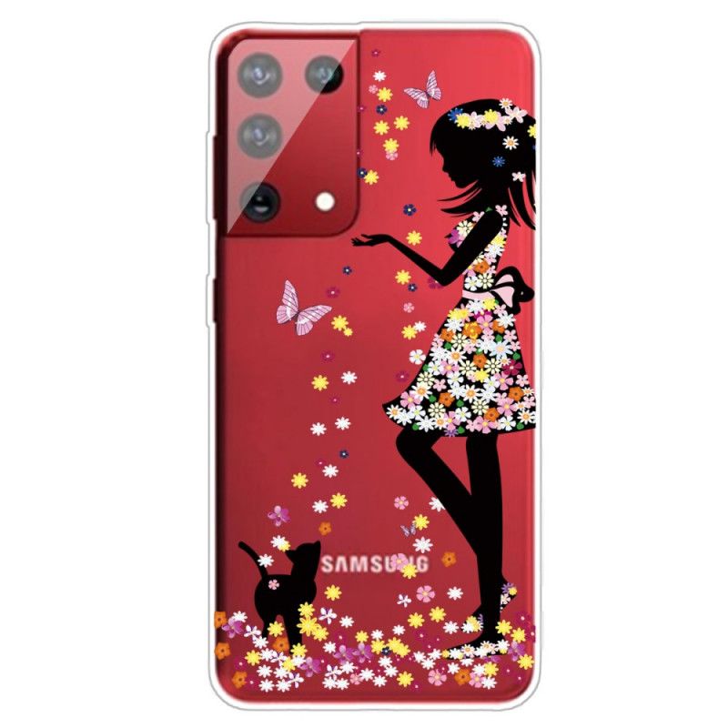 Hülle Samsung Galaxy S21 Ultra 5G Handyhülle Magische Frau