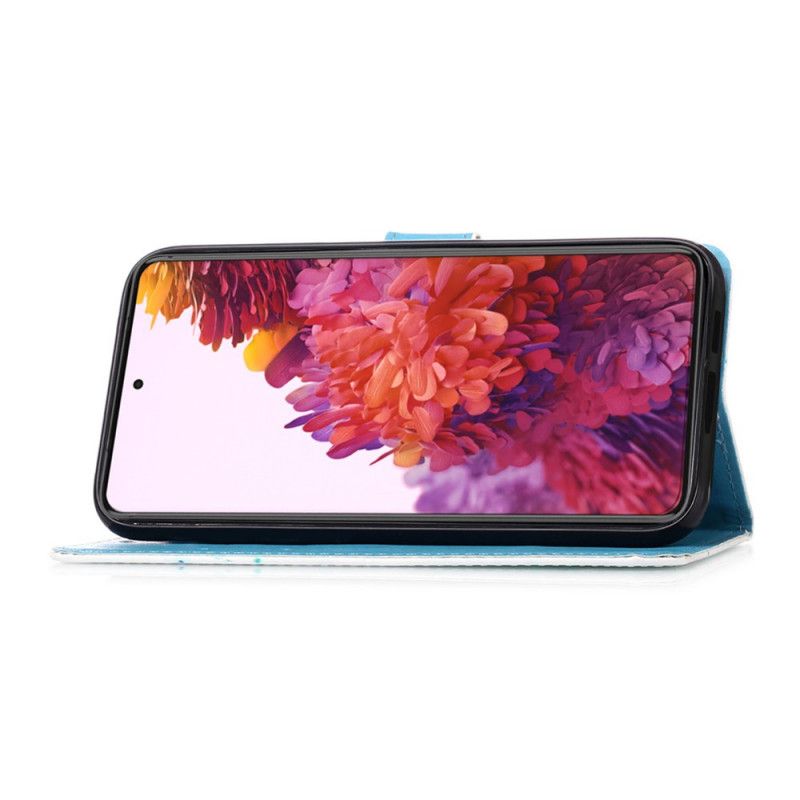 Lederhüllen Für Samsung Galaxy S21 Ultra 5G Mandala Am Himmel