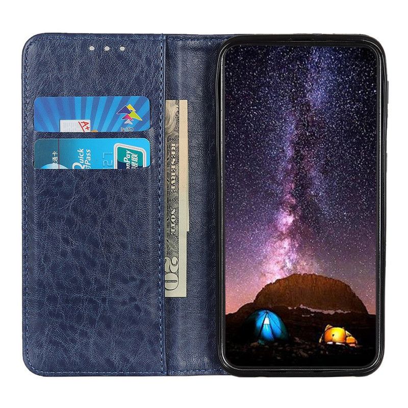 Flip Case Für Samsung Galaxy A13 5g Lederstruktur