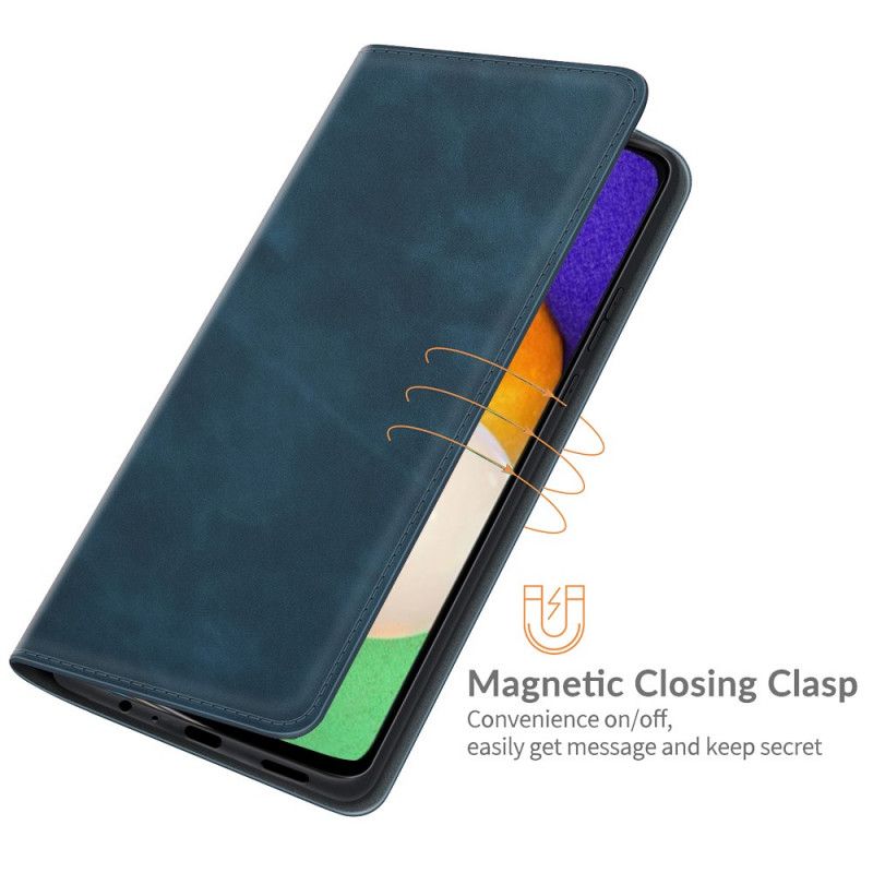 Flip Case Für Samsung Galaxy A13 5g Style Lederdesign