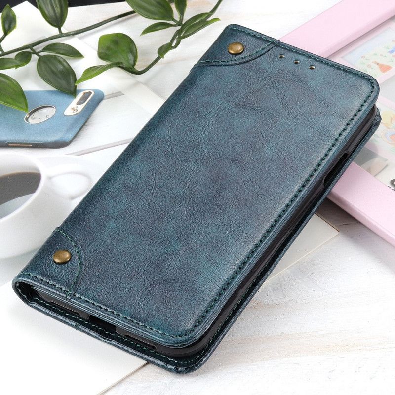 Flip Case Für Samsung Galaxy A13 5g Vintage Version Mit Nieten