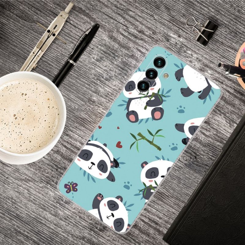 Hülle Für Samsung Galaxy A13 5g Haufen Pandas