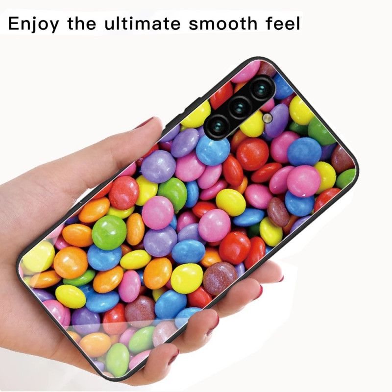Hülle Für Samsung Galaxy A13 5g Süßigkeiten Aus Gehärtetem Glas