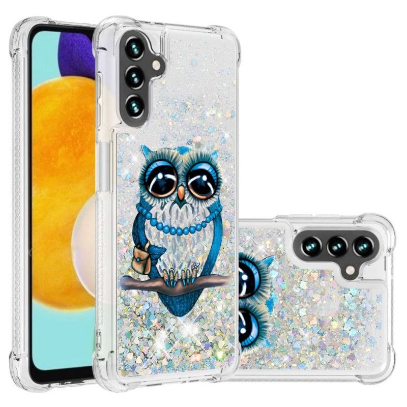 Hülle Samsung Galaxy A13 5g Fräulein Glitter Eule