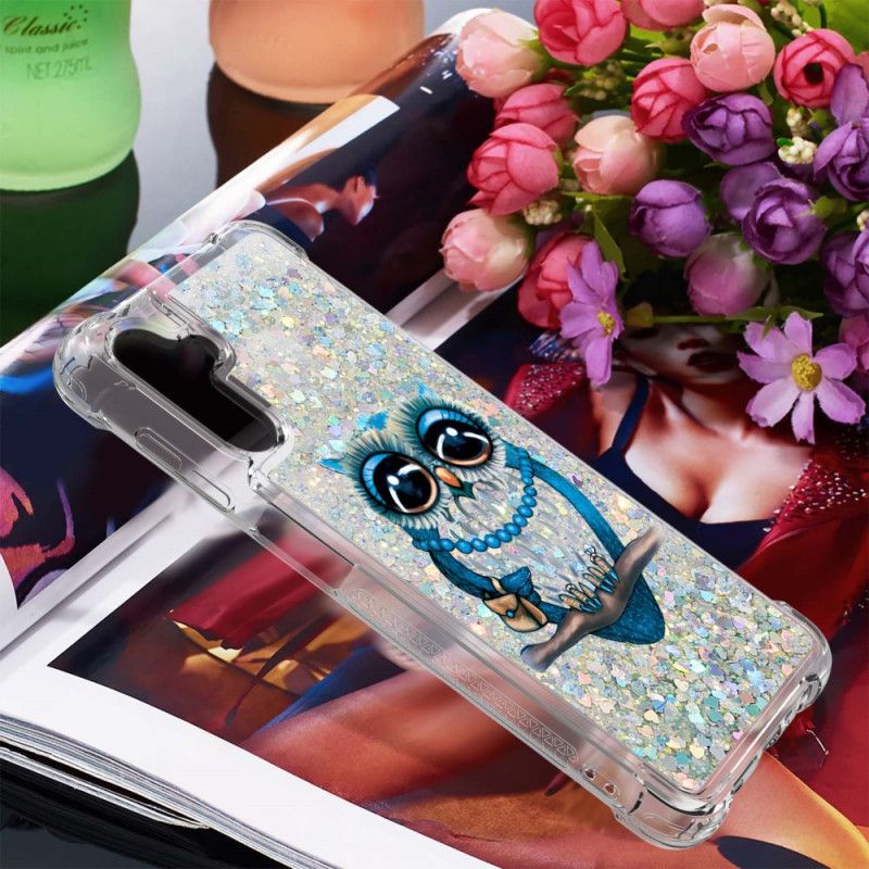 Hülle Samsung Galaxy A13 5g Fräulein Glitter Eule