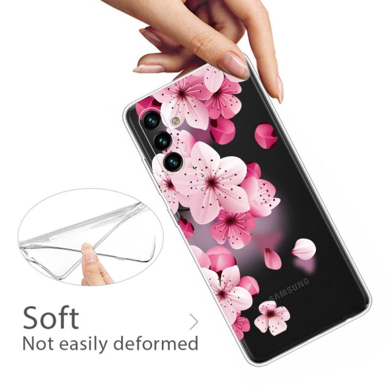 Hülle Samsung Galaxy A13 5g Handyhülle Kleine Rosa Blumen